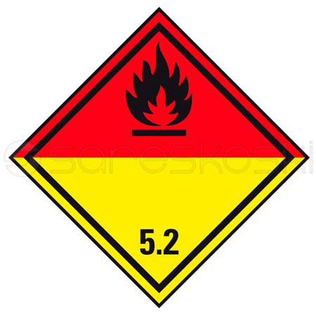 Gefahrgut-Etiketten, Klasse 5.2