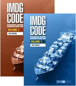 IMDG Code Amdt.41-22  english version 2 volume set