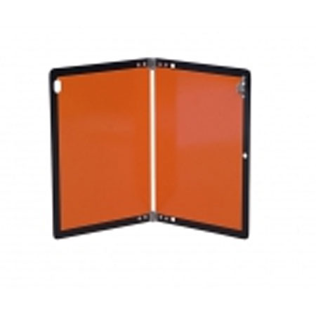 Plaque de danger ADR, orange neutre, pliable