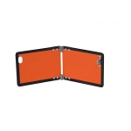 Panneau orange pour automobile, 30x12 cm, pliable