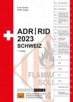 ADR/RID 2021 Ausgabe Schweiz